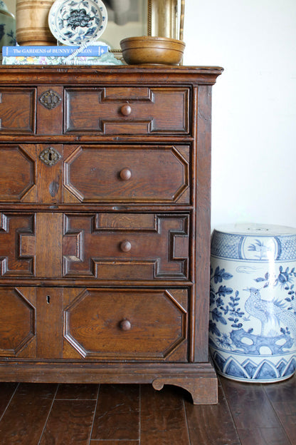 English Jacobean Chest