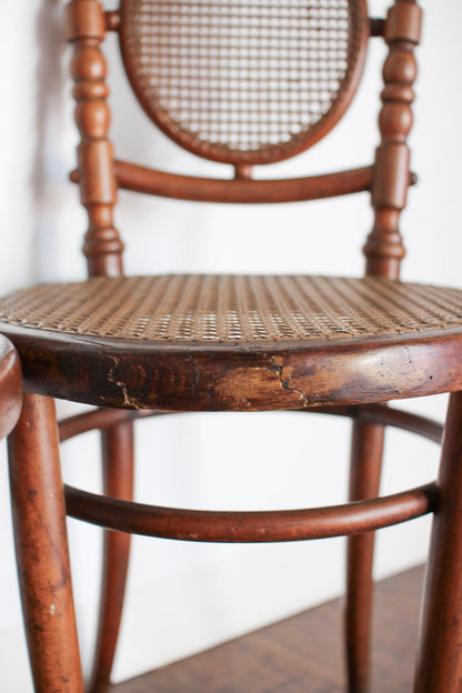 Set of Four Italian Chairs