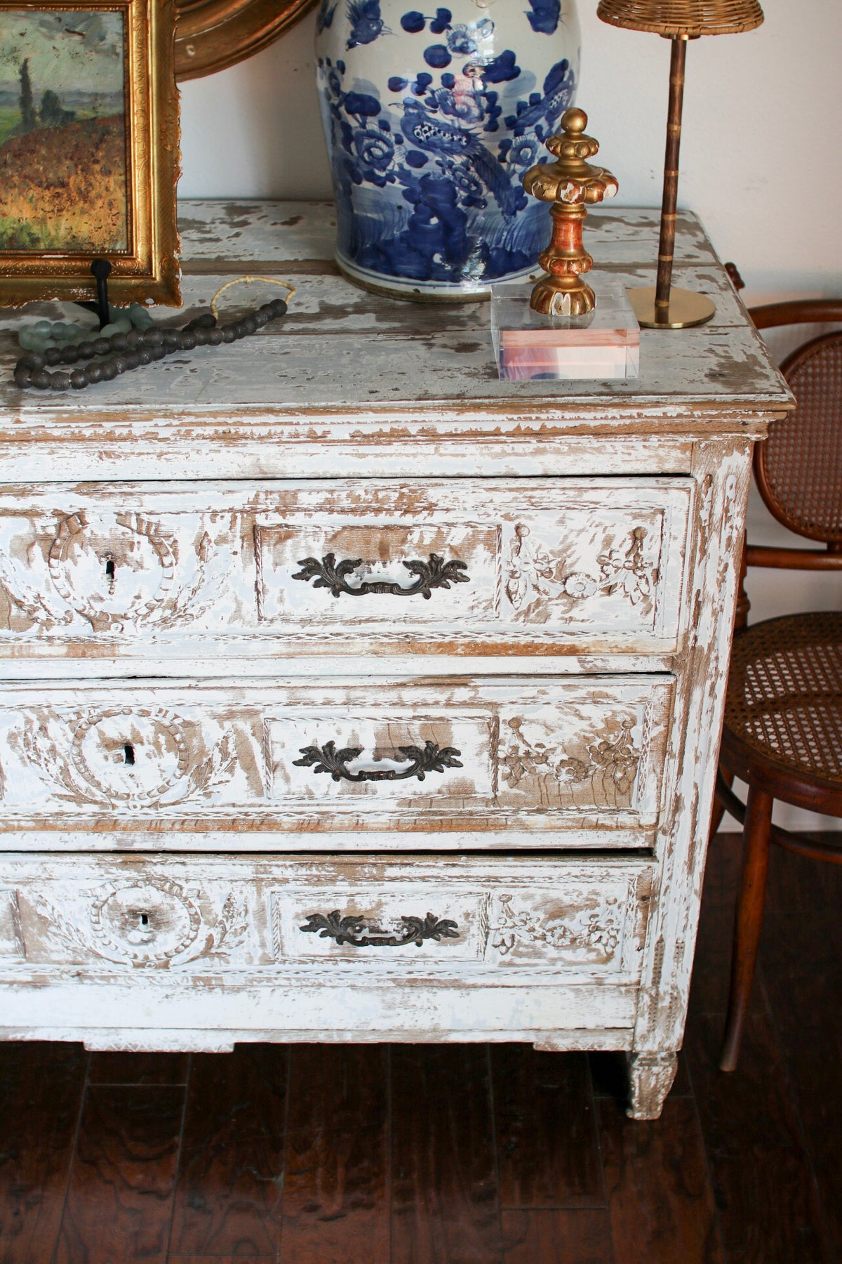 French Louis XVI Painted Commode