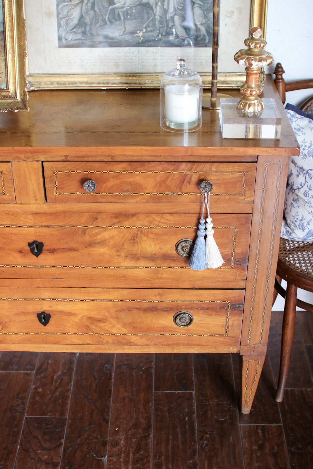 Italian Inlay Commode