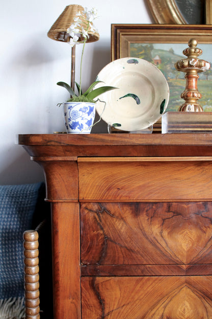 French Louis Philippe Walnut Commode