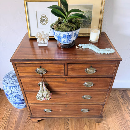 Antique English Victorian Chest of Drawers