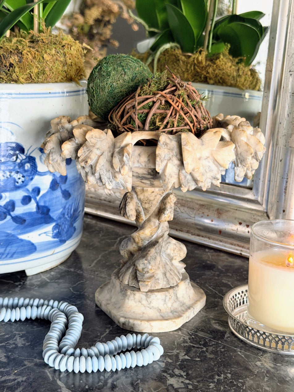 Antique Alabaster Tazza