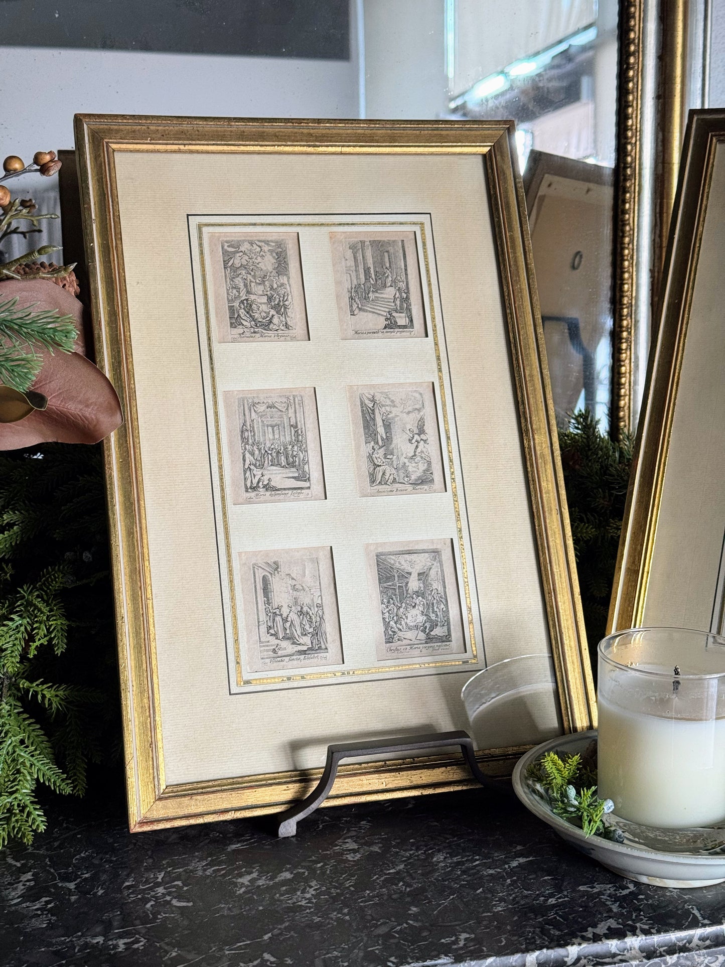 Pair of Small French Prints