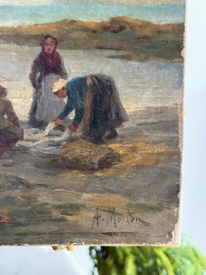 Coastal Painting on Canvas