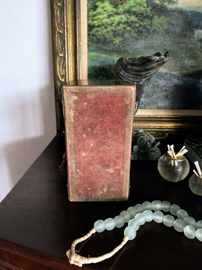 Wood Box with Brass