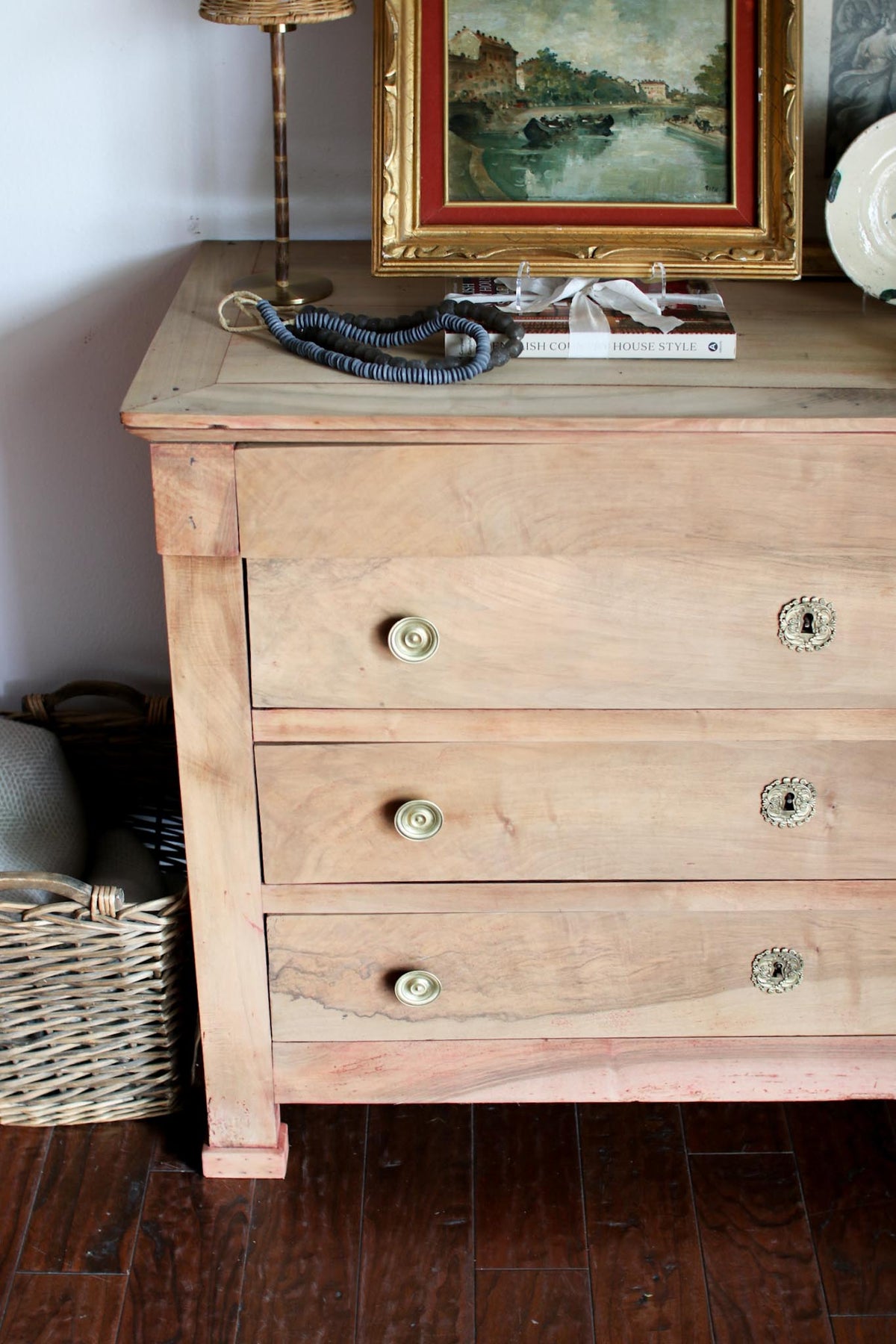 French Empire Bleached Commode