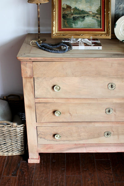 French Empire Bleached Commode