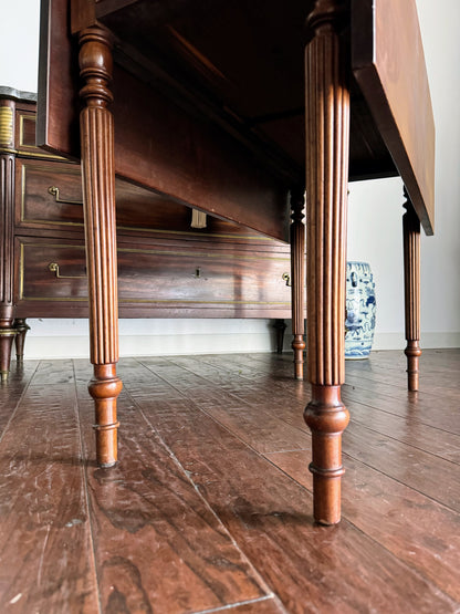 Antique American Drop Leaf Table