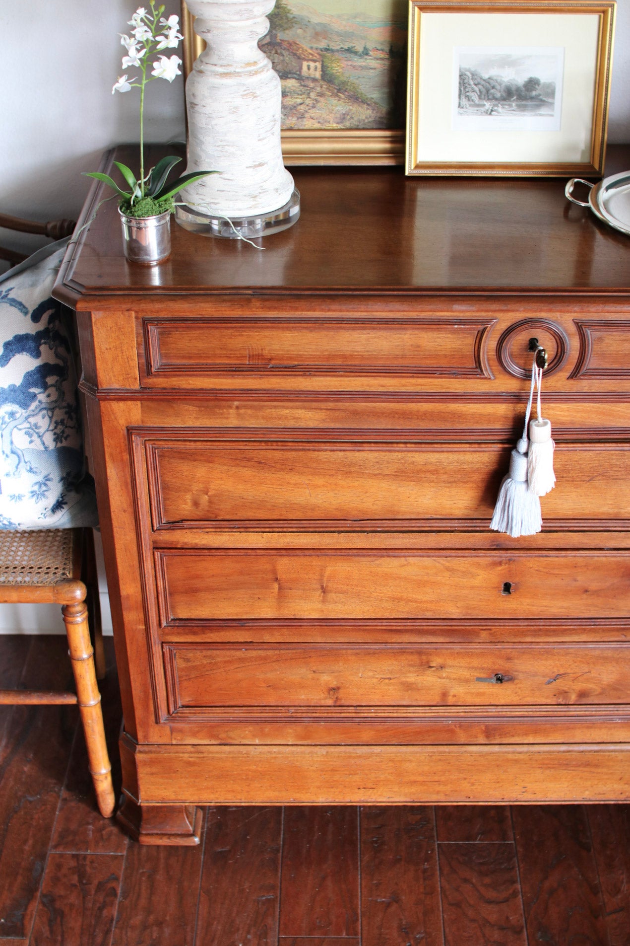 French Louis Philippe Walnut Commode