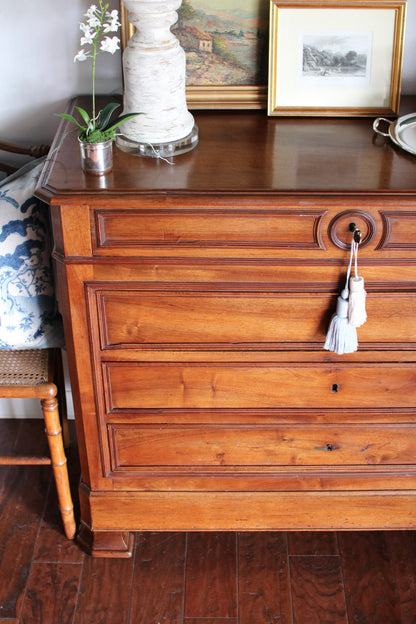 French Louis Philippe Walnut Commode