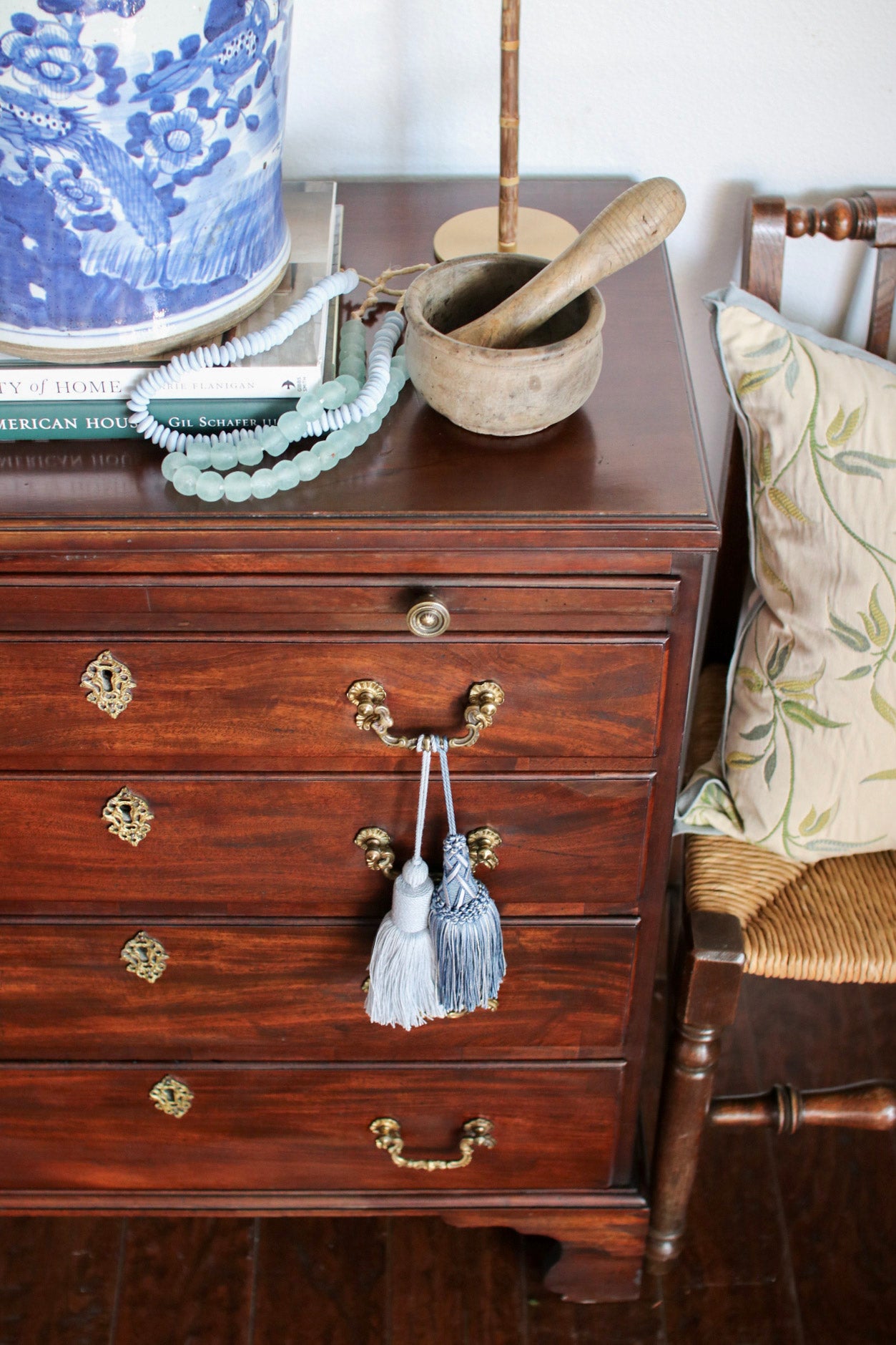 English Mahogany George III Chest