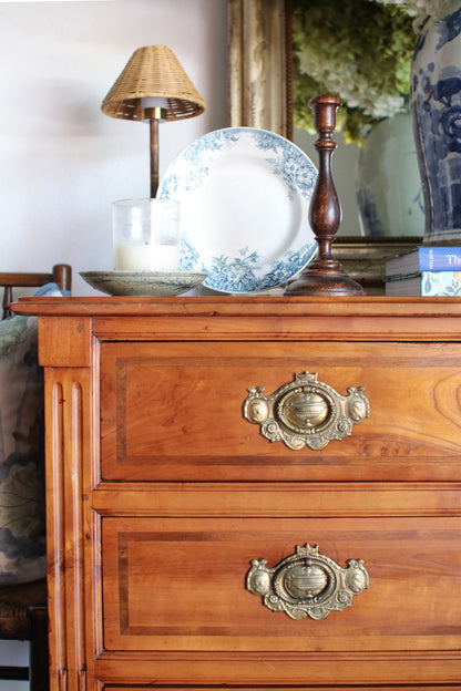 Louis XVI Commode with Ornate Pulls