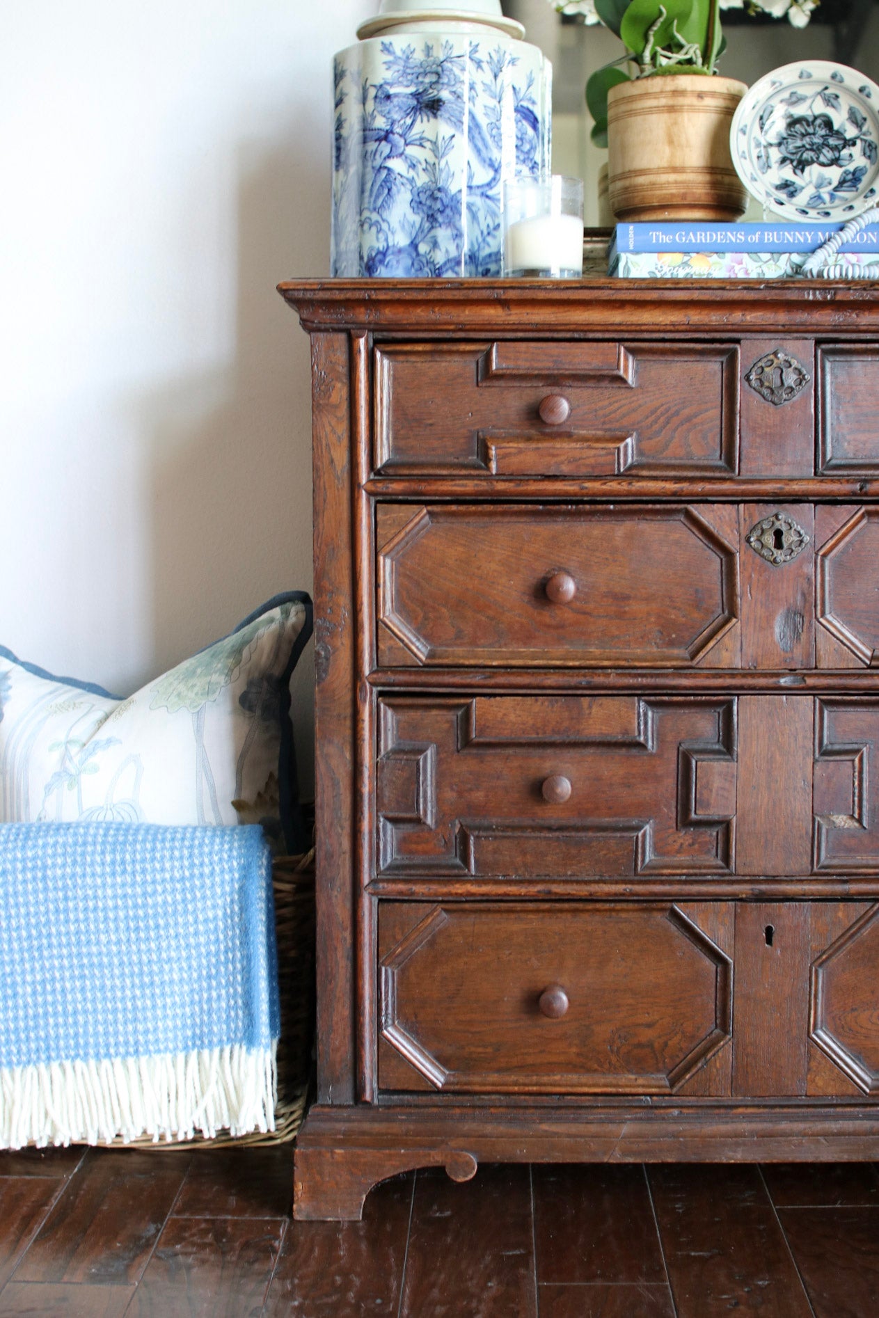 English Jacobean Chest