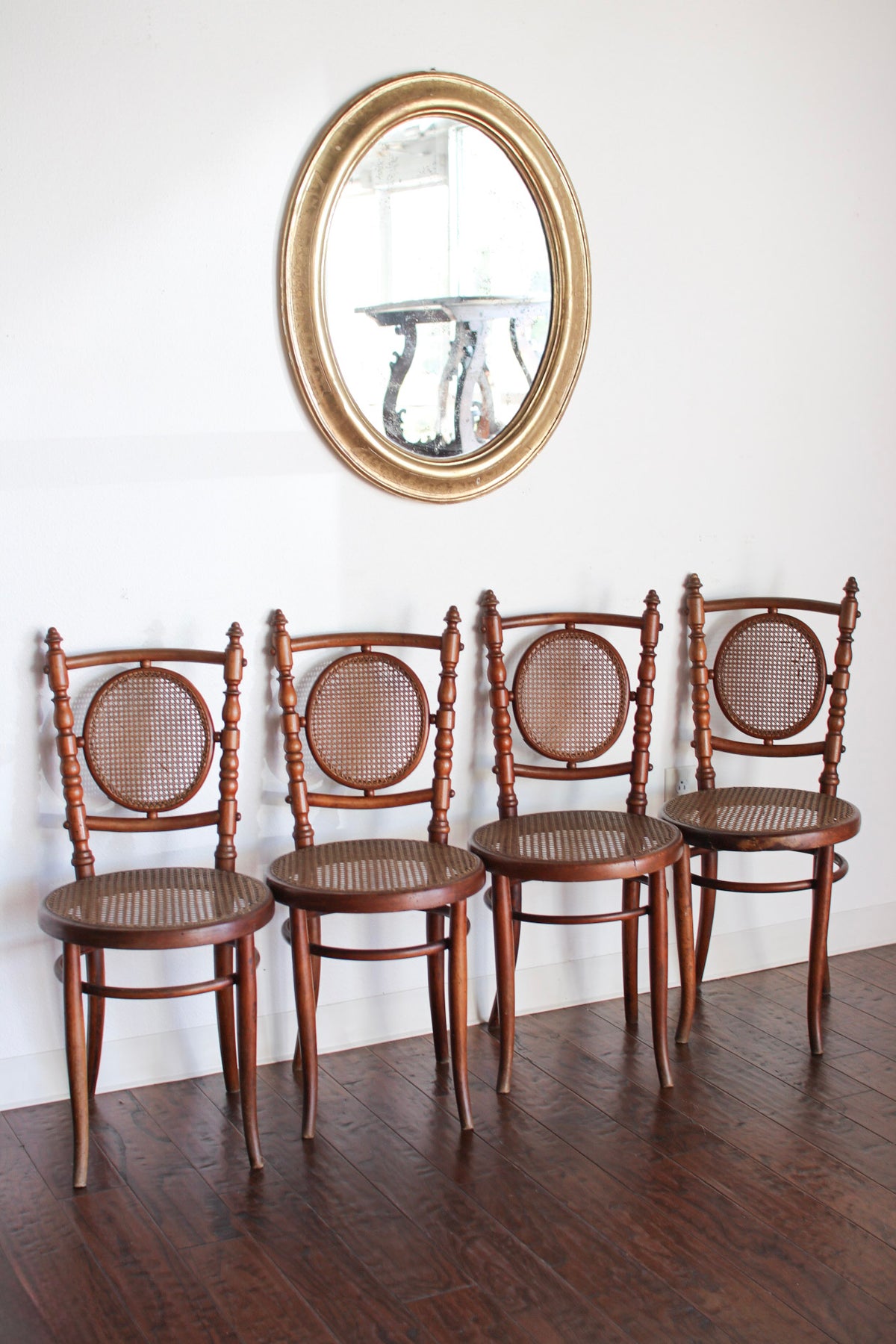 Set of Four Italian Chairs