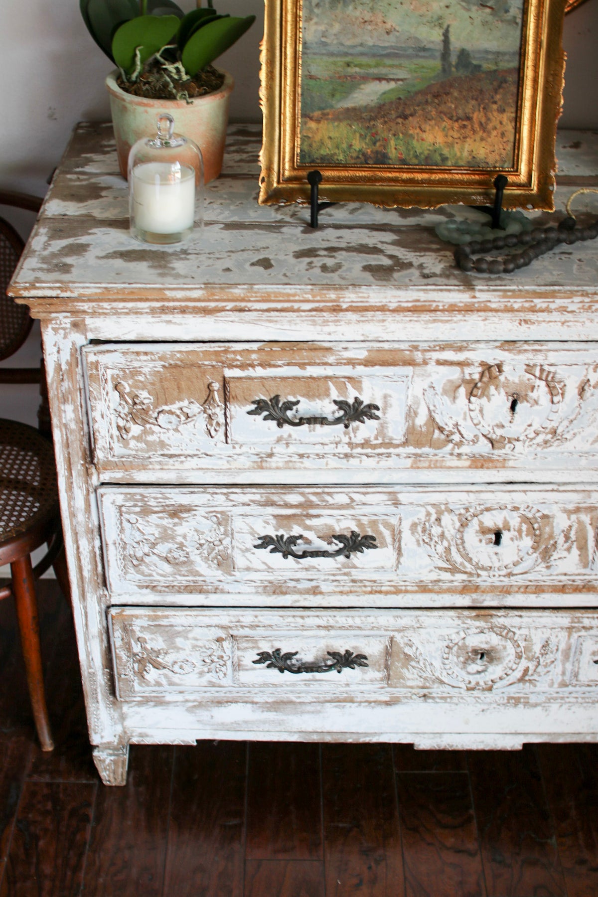 French Louis XVI Painted Commode