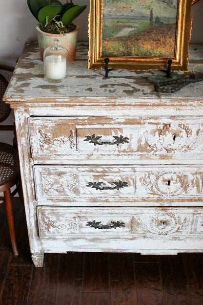 French Louis XVI Painted Commode