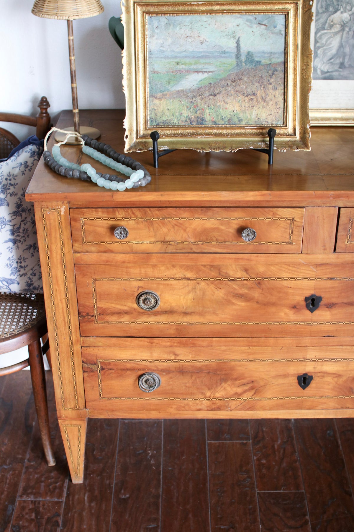 Italian Inlay Commode