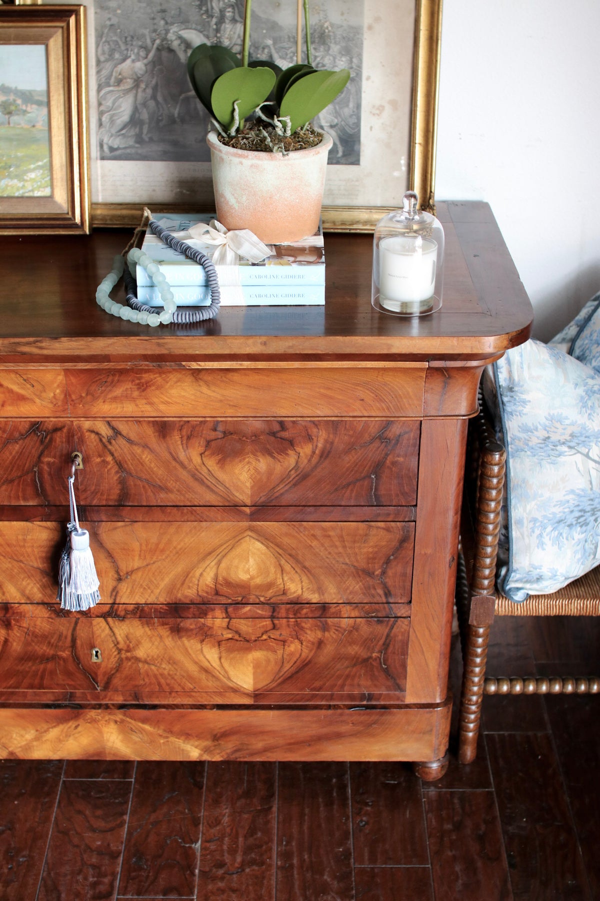 French Louis Philippe Walnut Commode