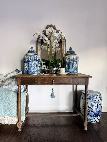 Antique Bleached French Side Table