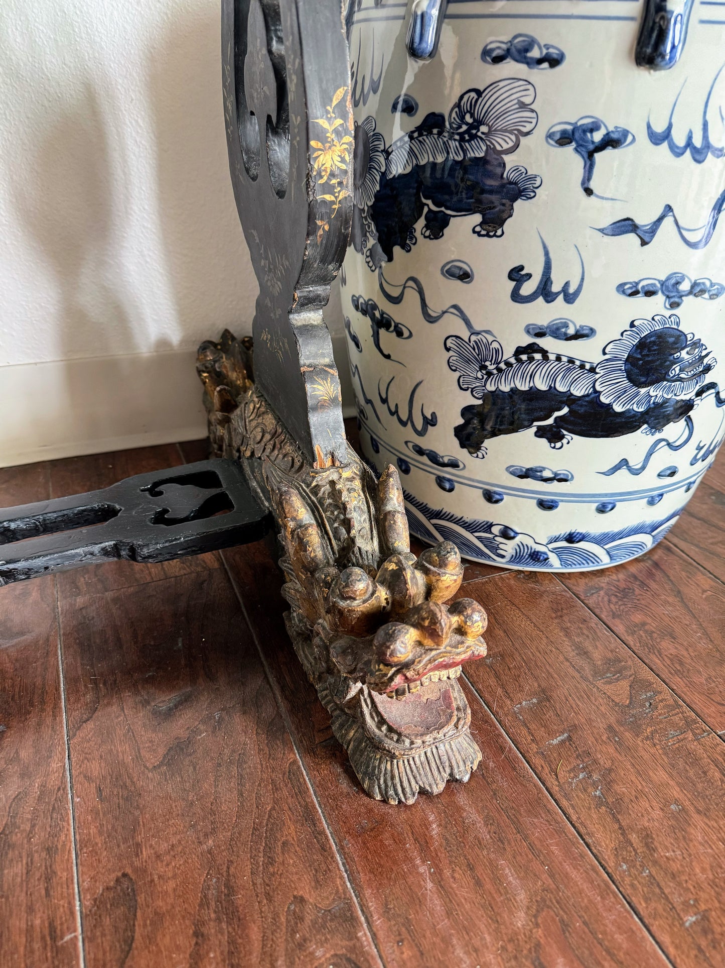 Antique Cantonese Sewing Table