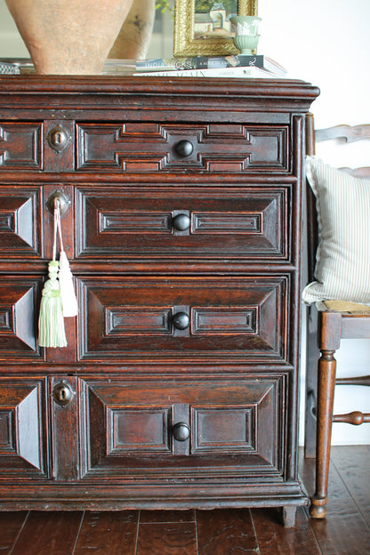 Antique English Jacobean Chest