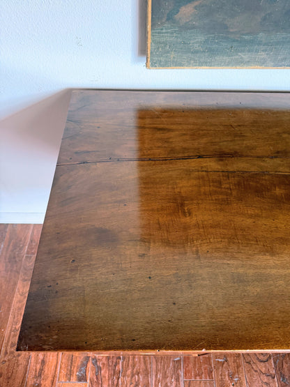Antique Italian Desk with Shield Escutcheons