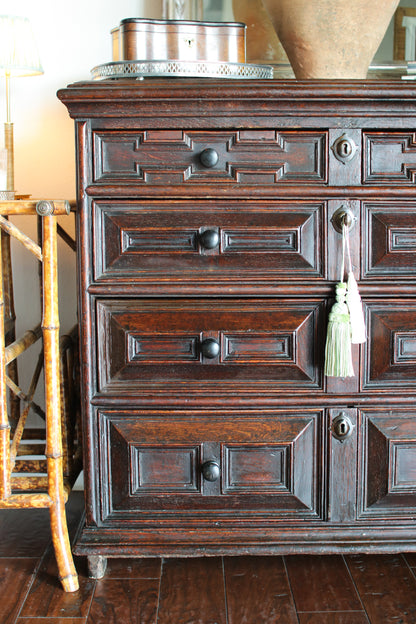 Antique English Jacobean Chest