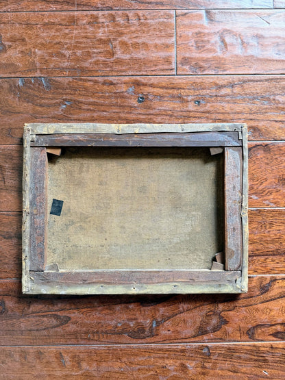 English Oil Painting of Water Scene