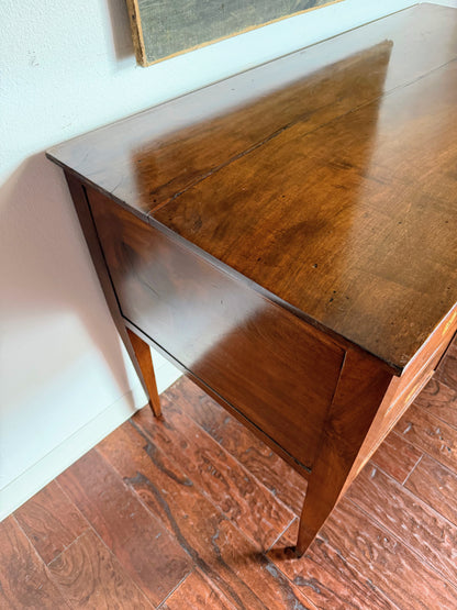 Antique Italian Desk with Shield Escutcheons