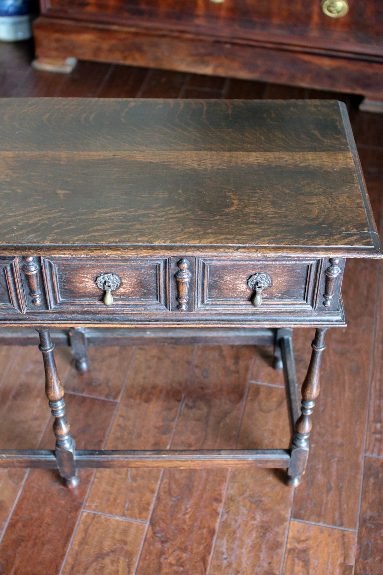 English Jacobean Style Console Table