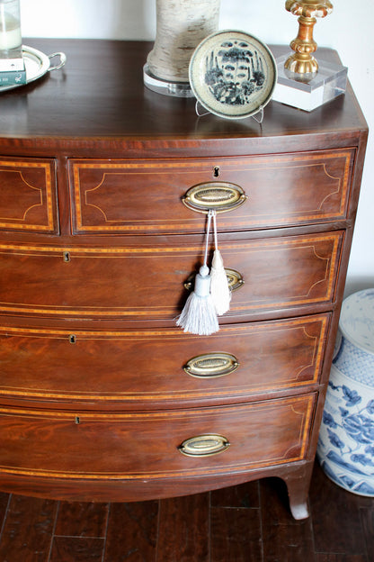 English Bowfront with String Inlay