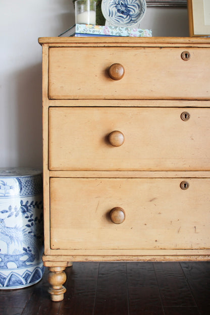 English Pine Chest