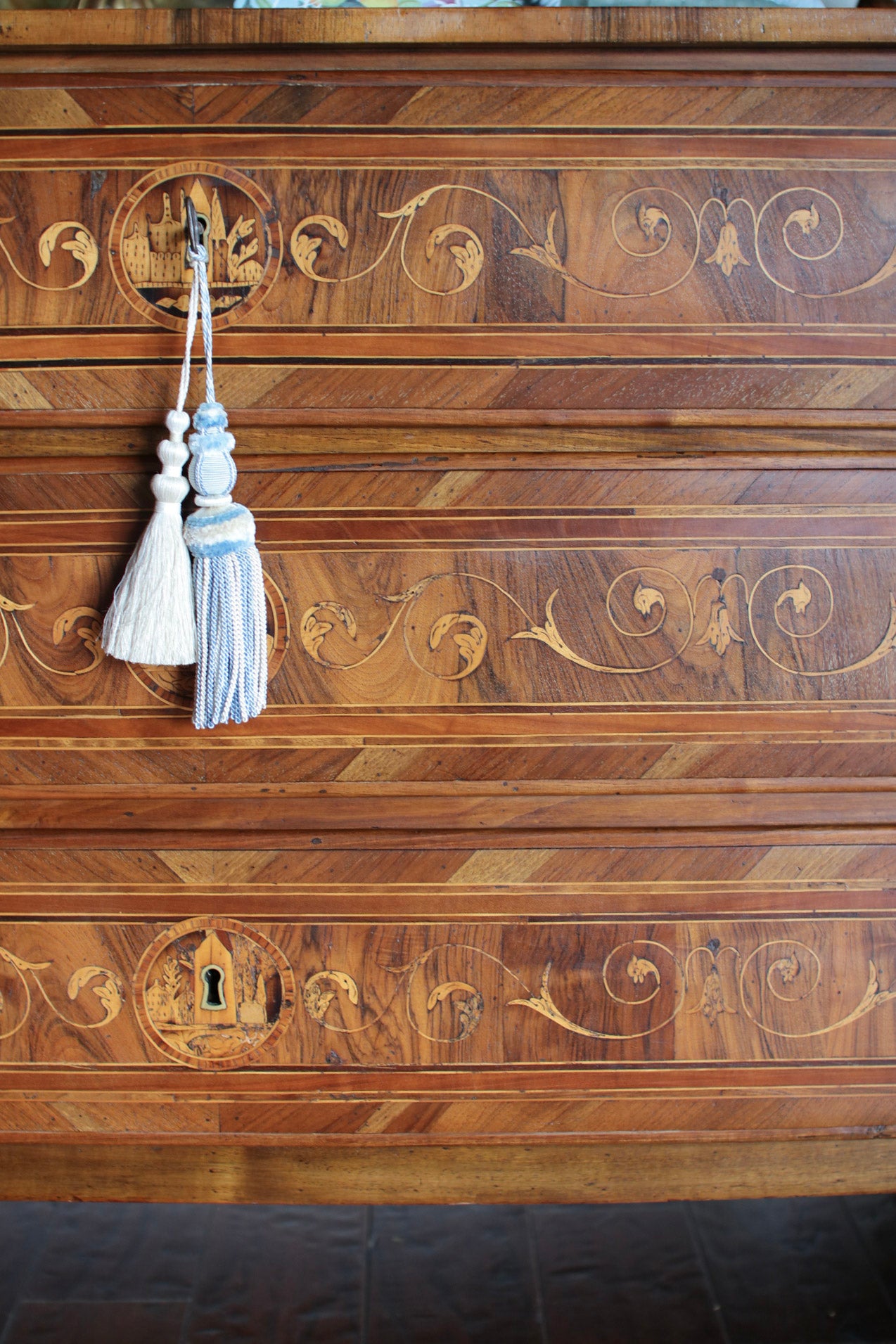Italian Commode with Inlay