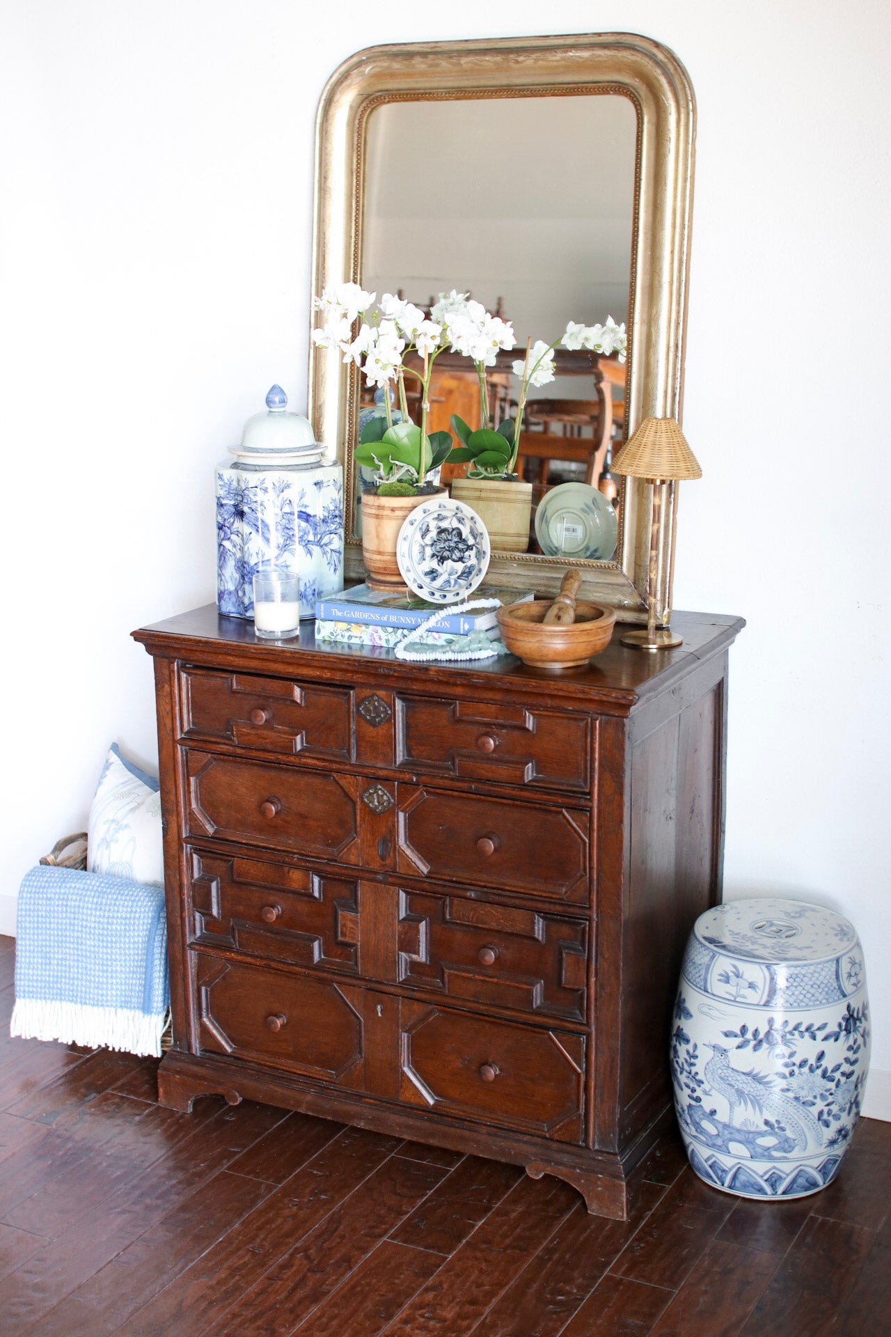 English Jacobean Chest