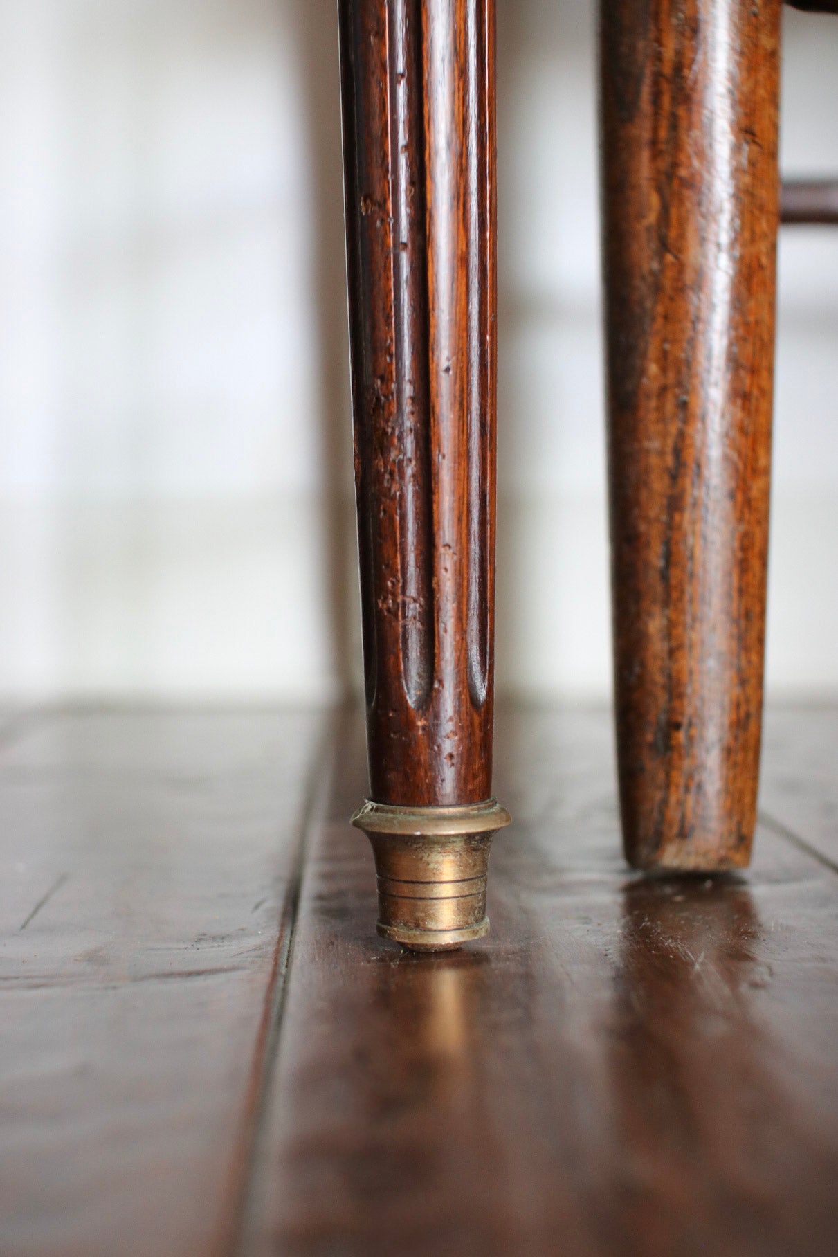 French Louis XVI Leather Top Desk