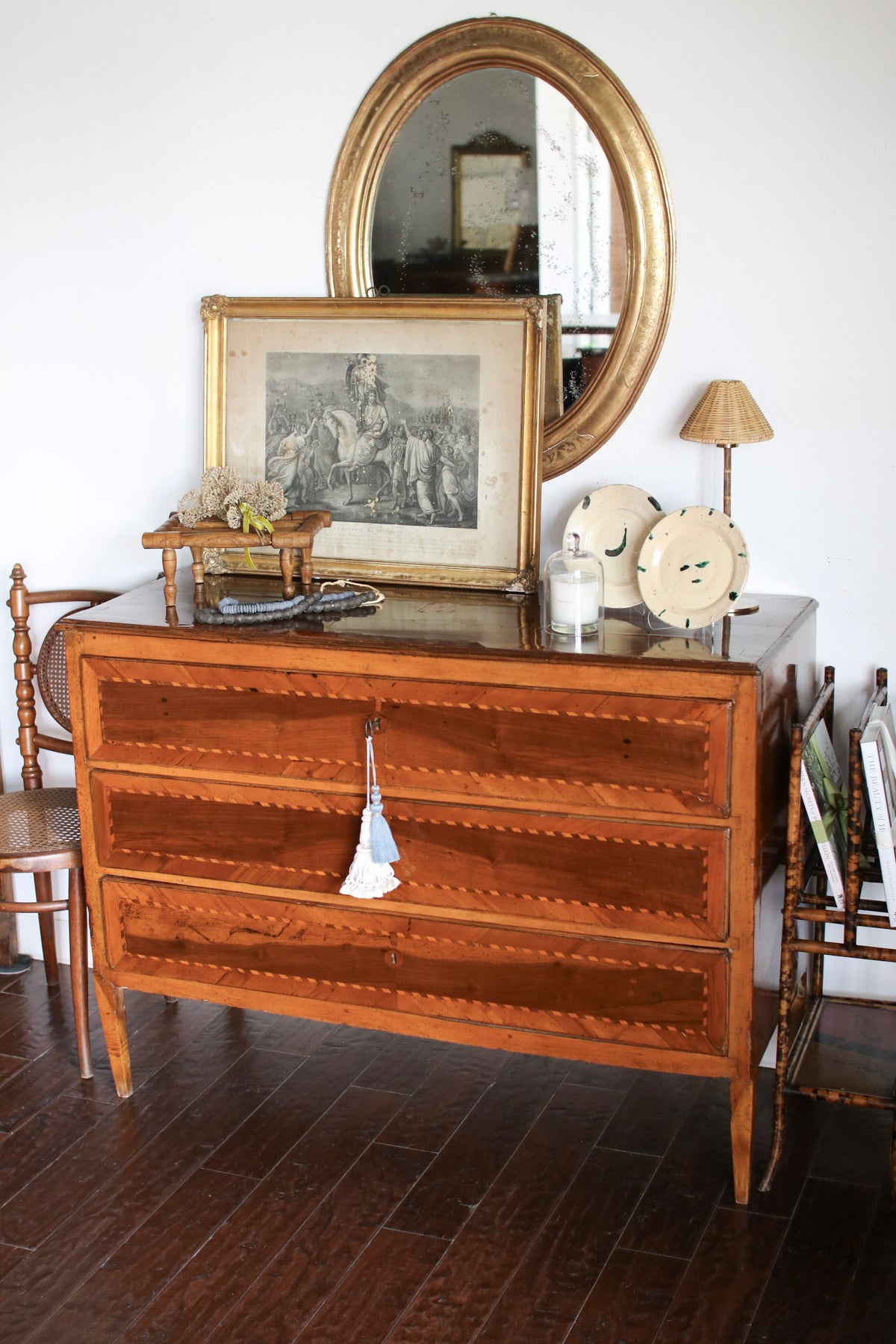 Italian Inlay Commode