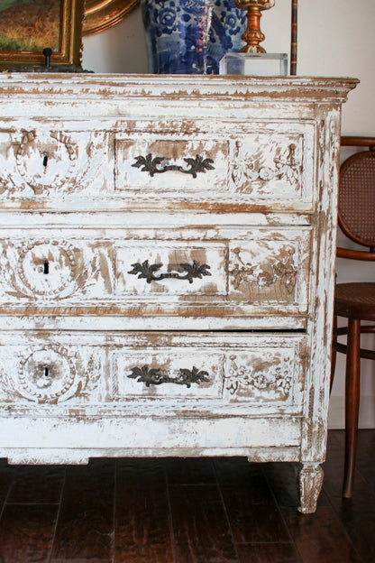 French Louis XVI Painted Commode