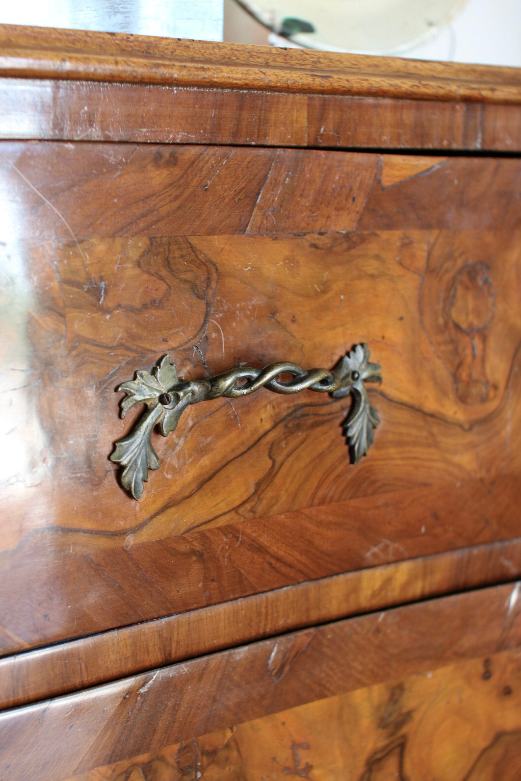 Antique Italian Lombardy Chest: Circa 1680