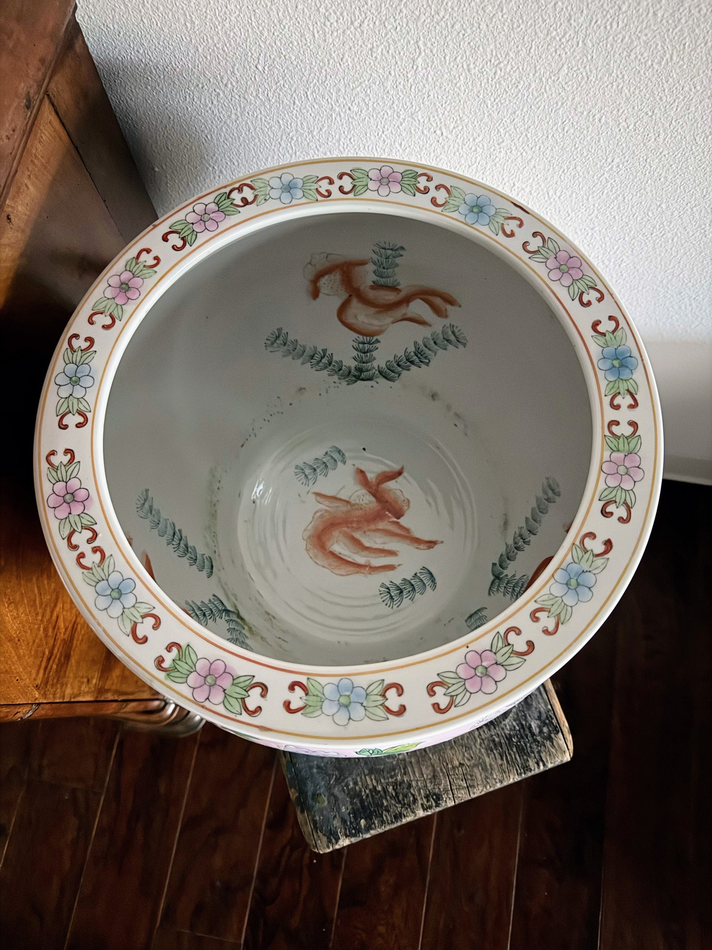 Koi Fish Bowl Planter