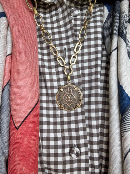 Swedish 5 öre Coin Necklace From 1916