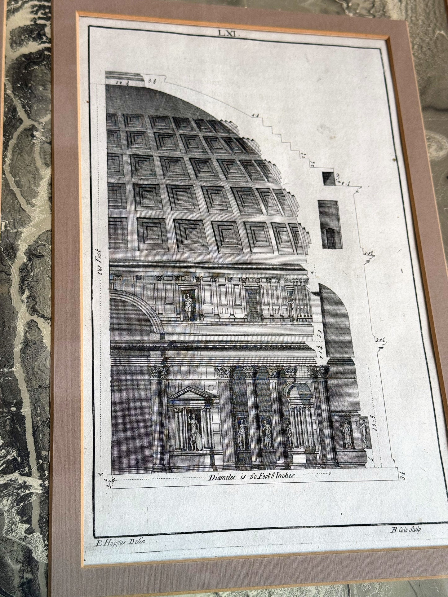 Framed Architectural Print