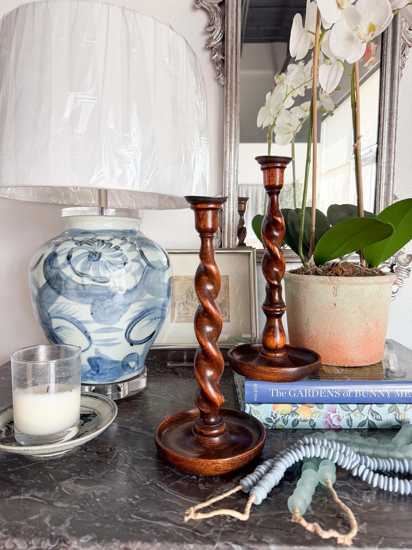 Barley Twist Candlesticks