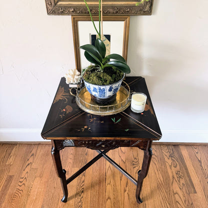 French Inlaid Envelope Game Table