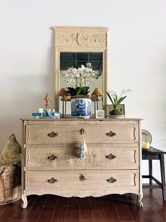Antique Bleached Belgian Chest