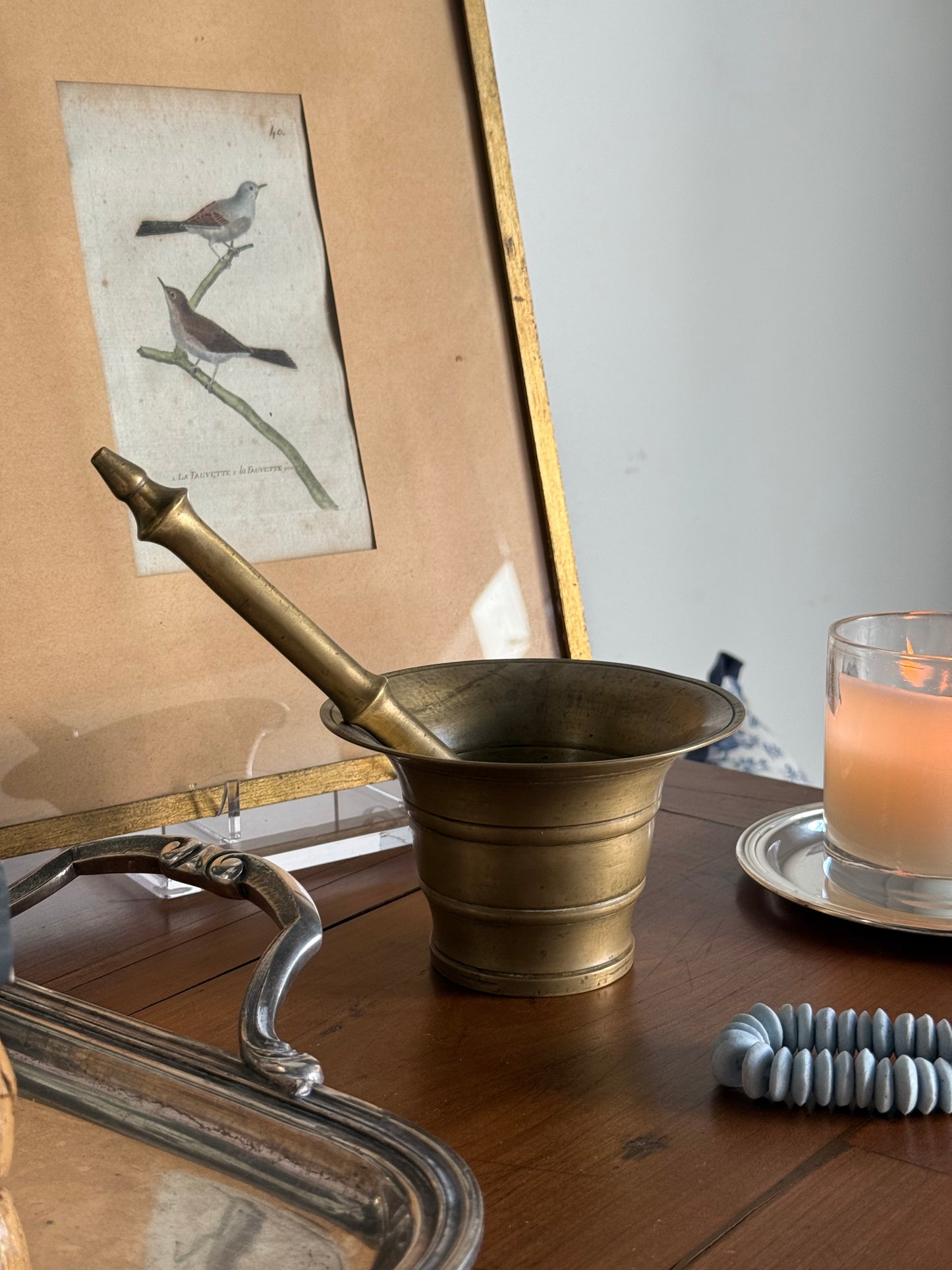 Brass Mortar & Pestle