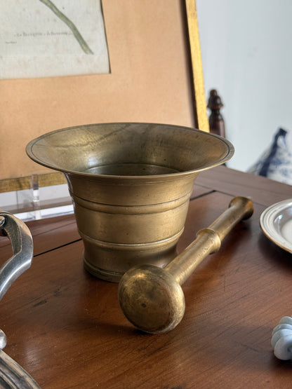 Brass Mortar & Pestle