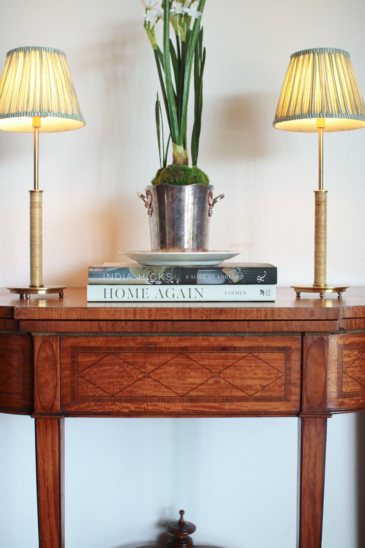 Antique English Flip Top Card Table