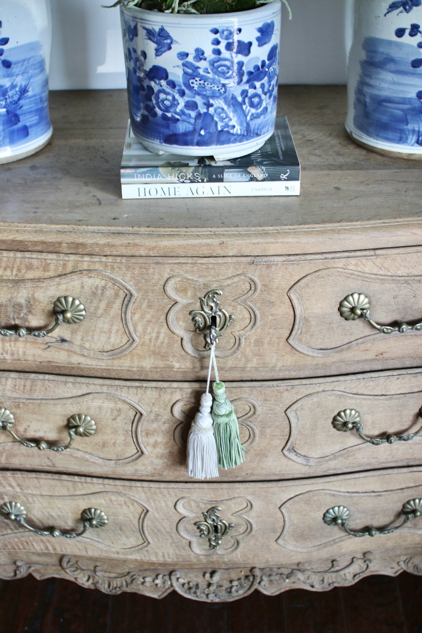 Antique Bleached Belgian Commode