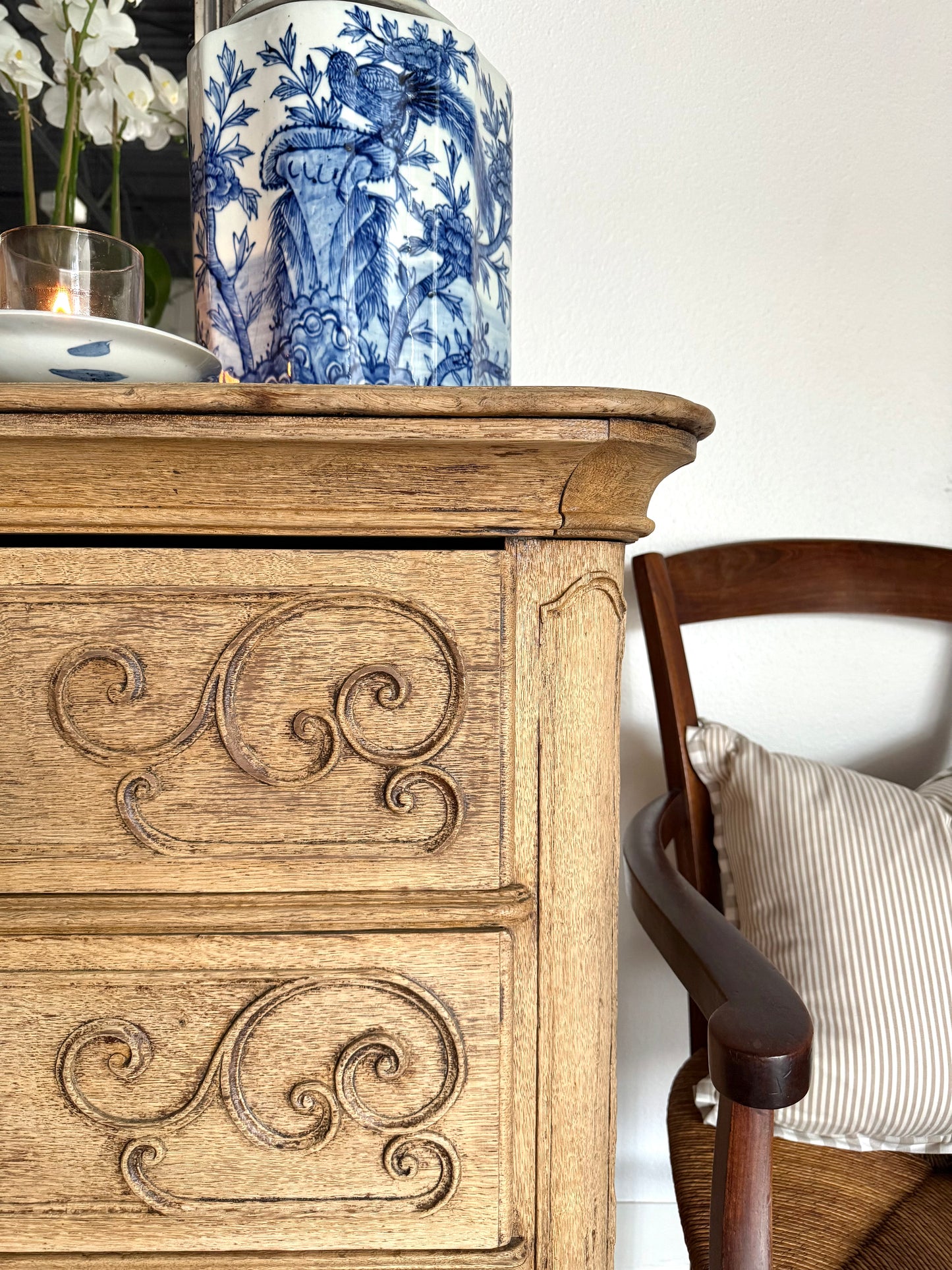 Bleached Belgian Commode